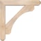 Ekena Millwork Legacy Craftsman Smooth Bracket w/ Offset Brace, Douglas Fir, 5 1/2"W x 28"D x 28"H BKT0604X28X28LEC04SDF - alternate 2